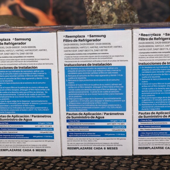 IcePure RWF1100A Refrigerator Water Filters - 3 Pack of Sealed Filters NIP - Picture 12 of 13